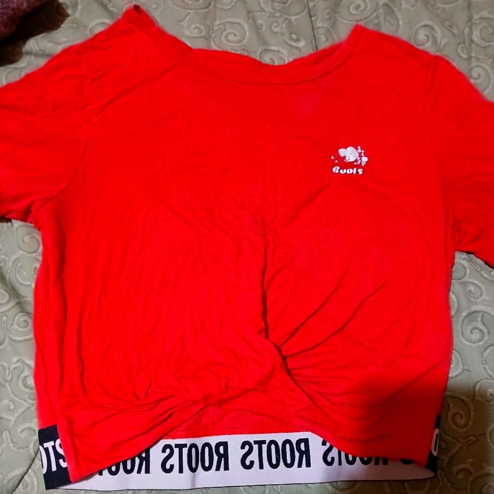 Roots crop top